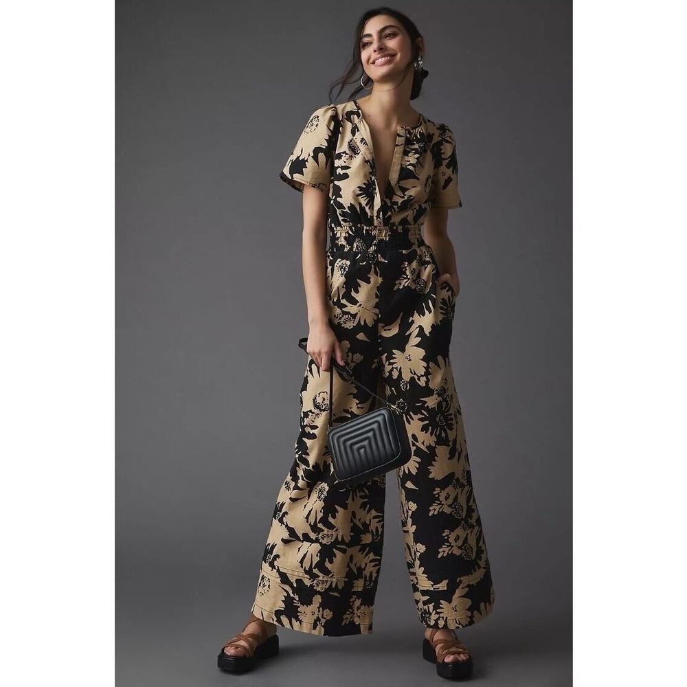 Anthropologie Somerset Jumpsuit Size Medium NWT